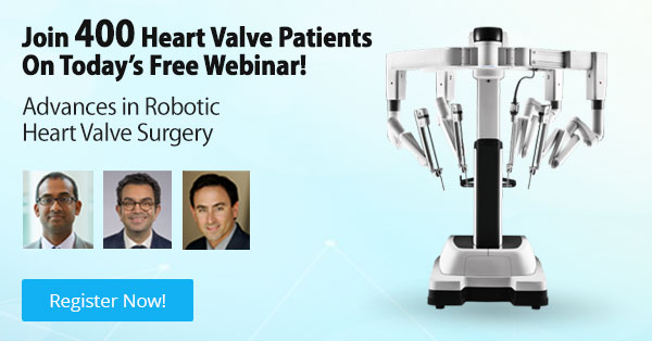 Join 400 heart valve patients, Dr. Pavan Atluri and @mikeibrahimmd from @PennMedicine on today's webinar, 'Advances in Robotic Heart Valve Surgery'. Learn more and register now at heart-valve-surgery.com/heart-surgery-…. @PennCardiology @pennsurgery