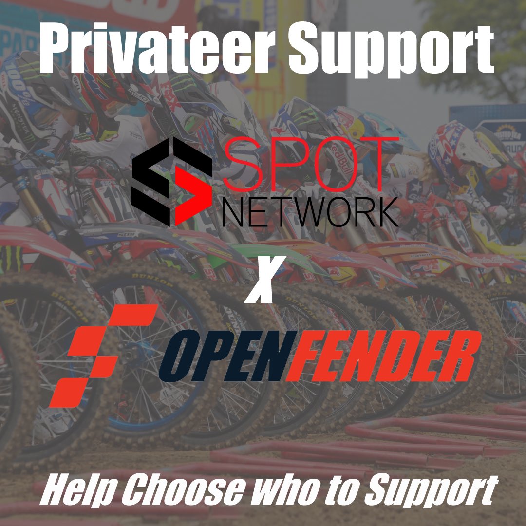 SpotNetwork (@spotnetworktv) on Twitter photo We are getting some momentum for raising funds for Privateers, now we need help on whoās AMA Entry do we pay for the weekend, help us choose? Add to the fund - openfender.com (Spot Network)
Thanks to <a href="/OpenFender/">OpenFender</a> for helping with this We are getting some momentum for raising funds for Privateers, now we need help on whoās AMA Entry do we pay for the weekend, help us choose? Add to the fund - openfender.com (Spot Network)
Thanks to <a href="/OpenFender/">OpenFender</a> for helping with this