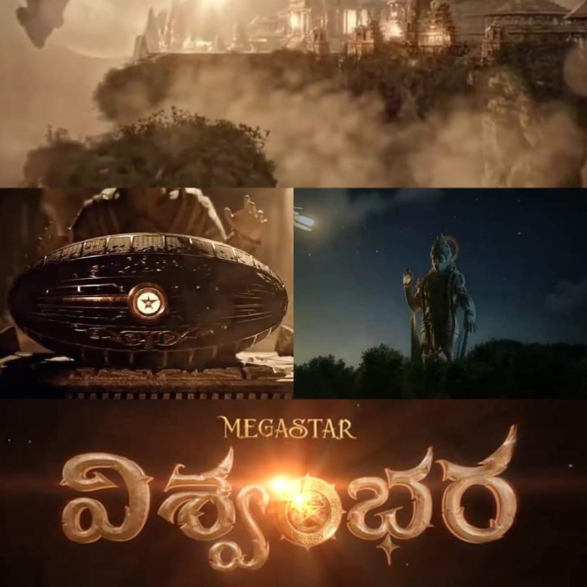 Here's my edit of #Mega156  #Viswambhara movie conceptual video