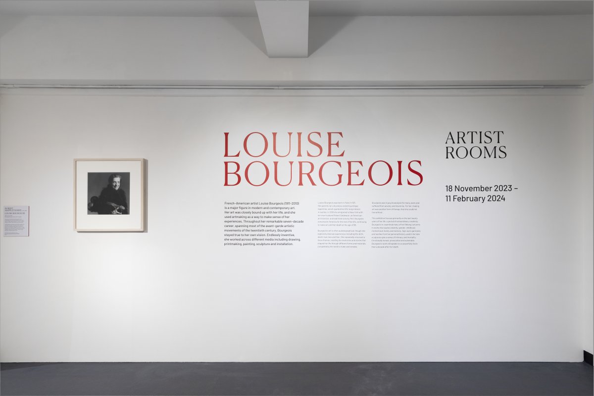 There’s just one month left to explore the work of Louise Bourgeois, one of the most celebrated and influential figures in modern and contemporary art. See a selection of the renowned artist’s sculptures, prints and drawings for free @BurtonBideford in Devon until 11 Feb