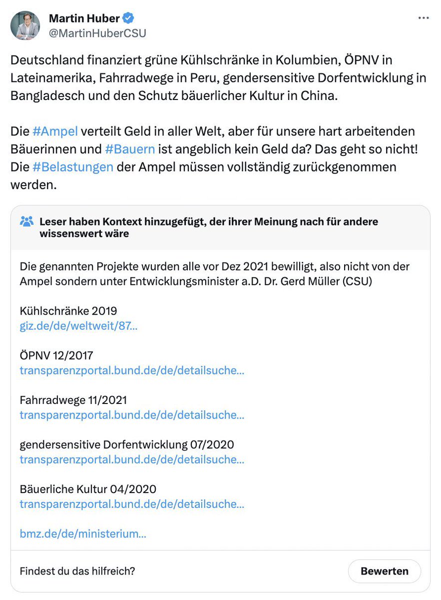 Lügen-Huber? Lügen-Huber! #CSU #Hetze