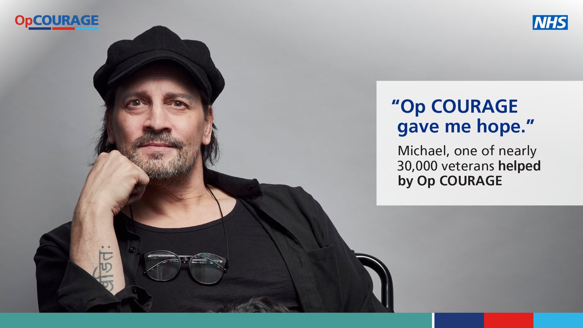 If you’ve ever served in the UK Armed Forces, are struggling with your mental health and live in England, Op COURAGE is here to help. #OpCOURAGE is a dedicated NHS mental health service developed by veterans, for veterans. Visit nhs.uk/opcourage