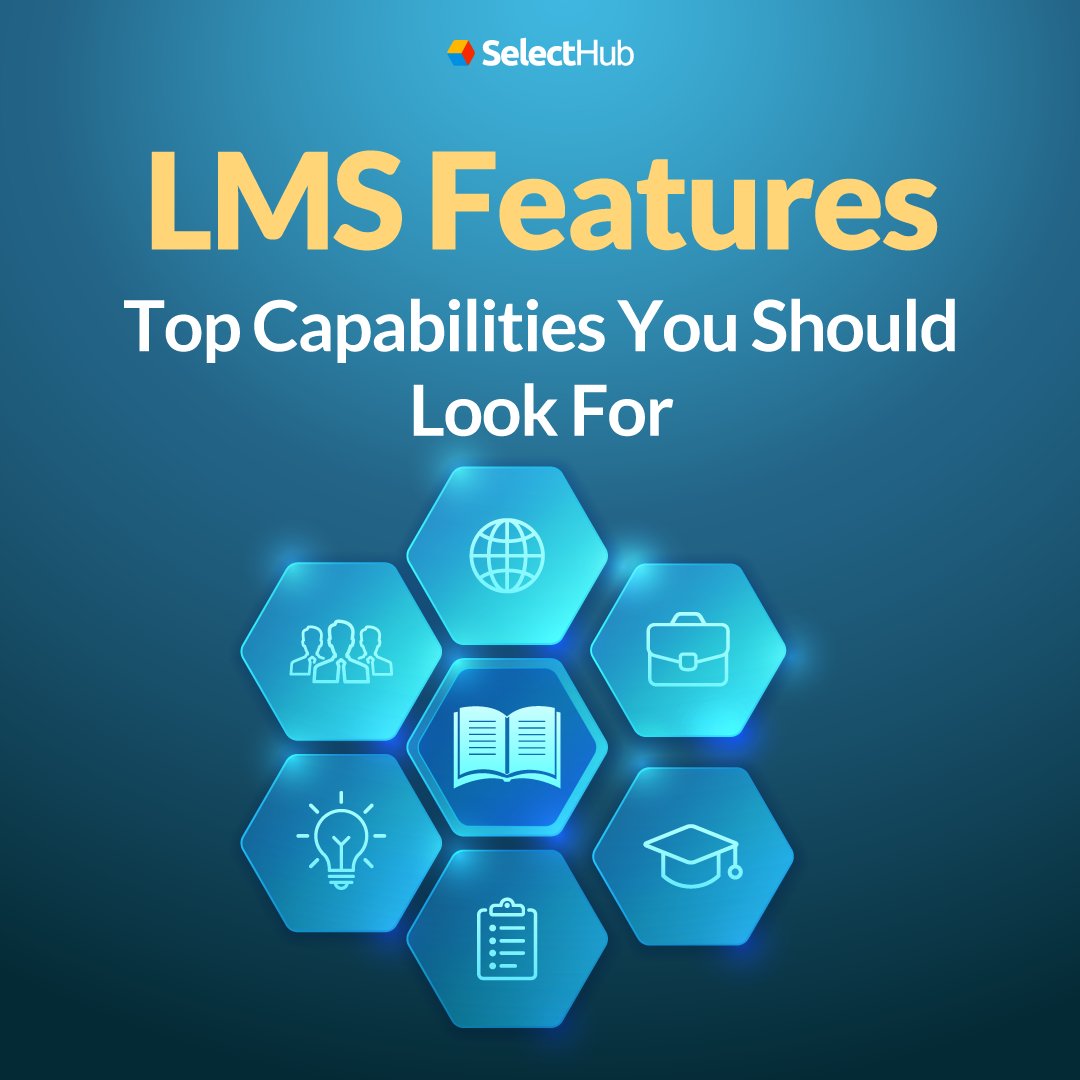 SelectHub's tweet image. Check out the top 15 LMS features that can make a real difference in your organization's training initiatives >> hubs.la/Q02gLh8b0
#lmssoftware #lmsfeatures #elearning