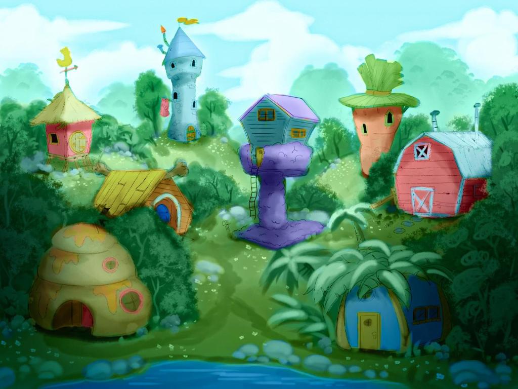 First off, we wanted to say THANK y'all for your patience while we prepare our final Chapter 3 trailer. We know you're excited and we can't wait to show it to you. 🥰 In the meantime, check out this unused art of the #SmilingCritters houses! Which one would you live in? 👀