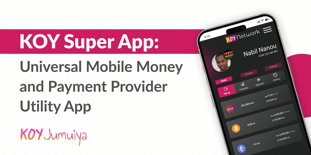 ___theMenace's tweet photo. #KOY Super App is set to redefine the way we interact online by seamlessly integrating digital identity services. Your identity is no longer confined to usernames and passwords; it's personalized, secure, and accessible with just a tap. #WeMust #KOY #KOYNetwork #KOYJUMUIYA https://t.co/PBUA7km8Zv