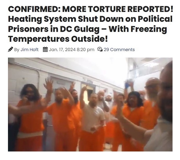 Absolutely unacceptable!!!  The staff of this #DCGulag should have hell to pay...
#January6th #PoliticalPrisoners #inhumane #CrimesAgainstHumanity