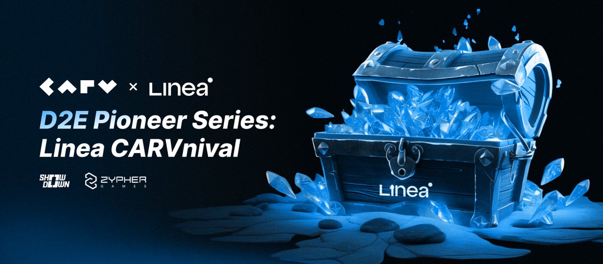 CarvPersian's tweet image. به سری پیشروی #CARVnival #D2E Pioneer Series CARV خوش آمدید!

CARV با همکاری با بازی‌ها و شرکای اکوسیستم در #DataToEarn Mega Events همکاری خواهد کرد.

🌊کاوش در بازی‌های برتر و روزافزون
🎫قرعه‌کشی #Whitelist #NFT
🤑کسب پاداش #USDT برای همه بازیکنان

@LineaBuild