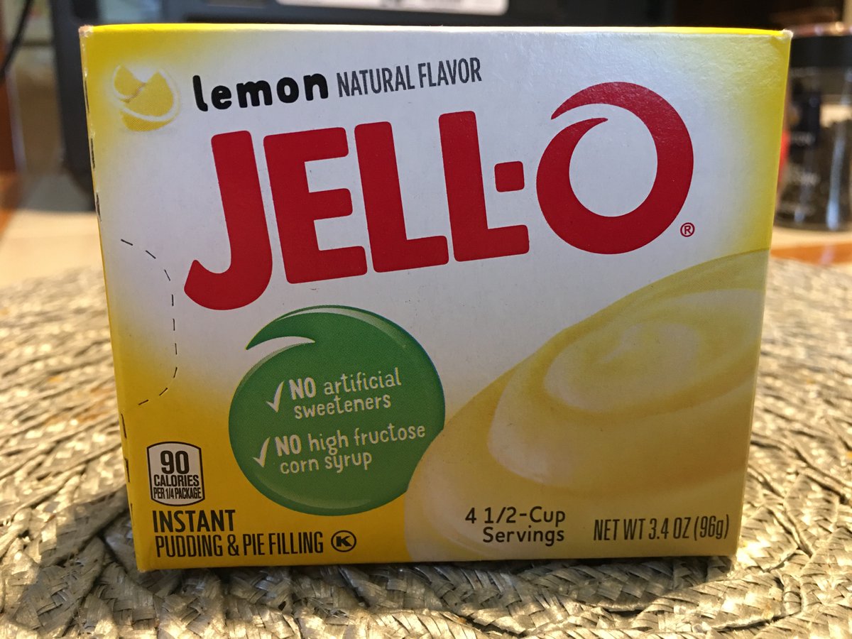 KenCasey17's tweet photo. Tonightโs pudding will be Lemon ๐. #pudding #lemonpudding #lemonpuddingmaybewithcookies https://t.co/dUSseZU6EL
