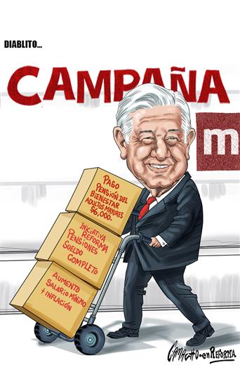 Diablito... Cartón de @CartonCamacho en @Reforma