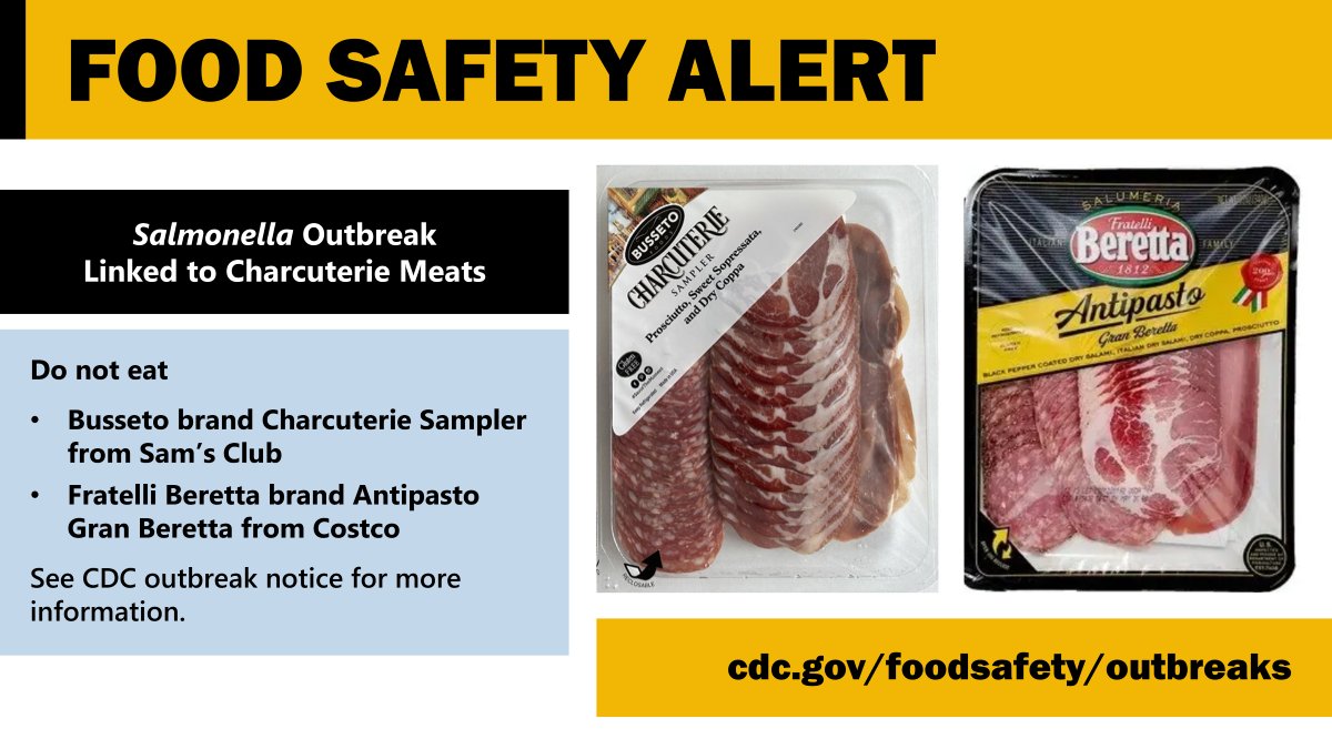 SALMONELLA OUTBREAK: 47 people are sick in 22 states, with 10 hospitalized. Do not eat these two products. Throw them away. Investigators are looking for any additional products that may be contaminated: bit.ly/3S461gu