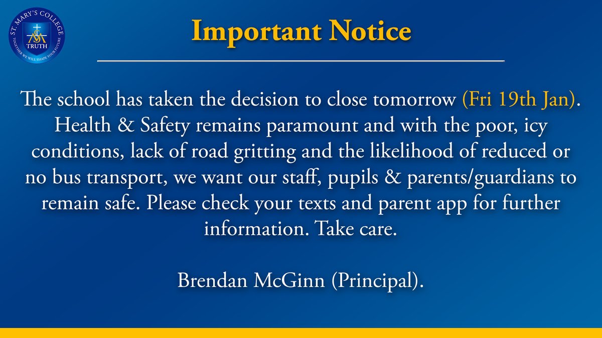 St Mary's College (@saintmarysderry) on Twitter photo 