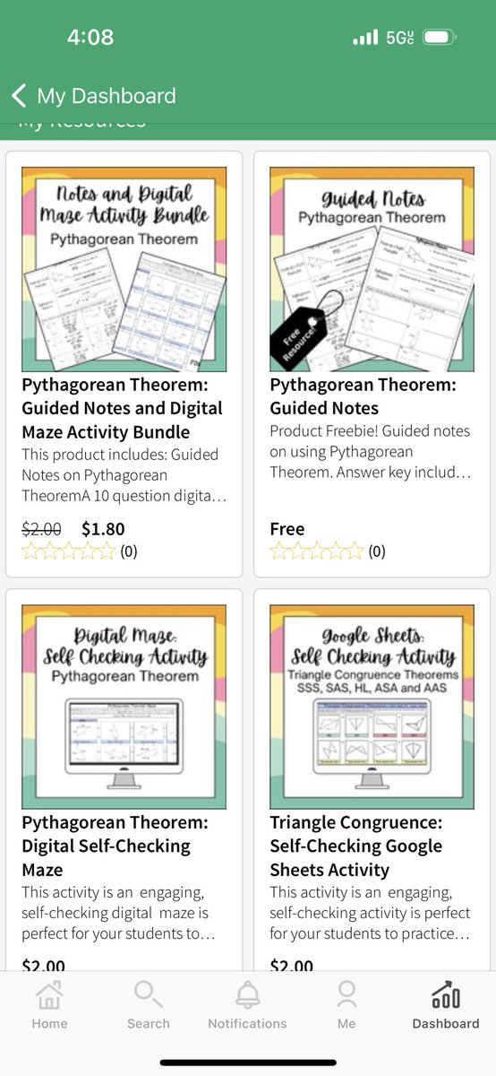New digital resources added to my TPT✨! Digital self checking worksheets, digital maze activities, guided notes and more for algebra and geometry content.

teacherspayteachers.com/Store/Ms-Bobin…

#teacher #teachertwitter #math #geometry #Algebra #tpt #teacherspayteachers