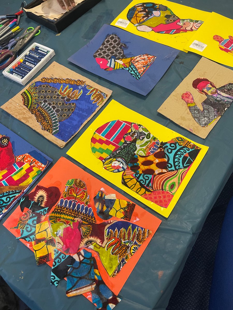 I ran a really lovely teacher’s session with Davies Lane Primary Academy (Arbor Academy Trust) exploring creativity, and getting inspiration from different artists and techniques. One of the artists we looked at was Biza Butler. You can see her work here:bisabutler.com