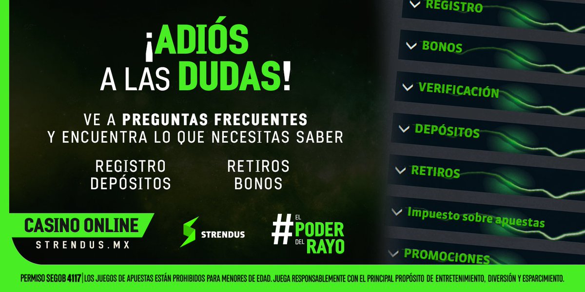 StrendusOficial's tweet photo. Resuelve cualquier cuestión sobre #Strendus y su funcionamiento, todo está en la sección de #preguntas frecuentes ⚡️ ¡No te quedes con dudas! 😉 https://t.co/md3mhEGV4p https://t.co/3N91UwthA6