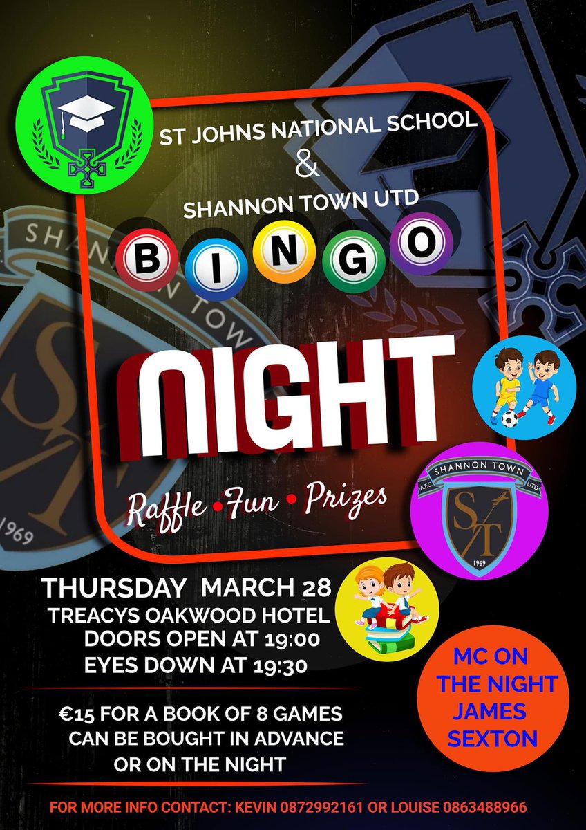 A date for your diary … <a href="/ShannonTownUtd/">Shannon Town Utd AFC</a> <a href="/jamessextonent/">James Sexton</a>