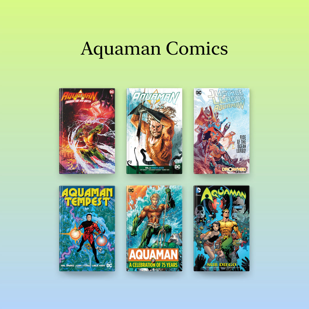 Before the king of the seven seas made it to the big screens, it all started in the comics. Dive into the original adventures before seeing the @aquamanmovie, and grab a free comic from the collection. 🌊 apple.co/AquamanComic