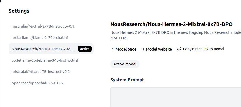 rastadidi's tweet image. Here we go #huggingchat #ai #opensource #artificalintelligence @huggingface