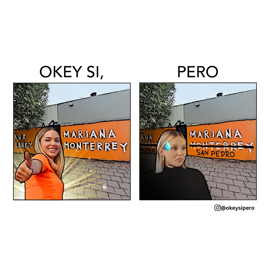 Okey sí, mucha publicidad de #MarianaRodríguez para la alcaldía de #Monterrey pero sigue viviendo en #SanPedro aunque lo niegue.