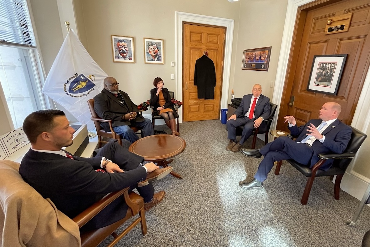 Great to welcome first time elected officials from the City of Woburn to the State House to discuss a variety of issues affecting the city including state funding, education related matters, race relations, as well as economic development opportunities to name a few.