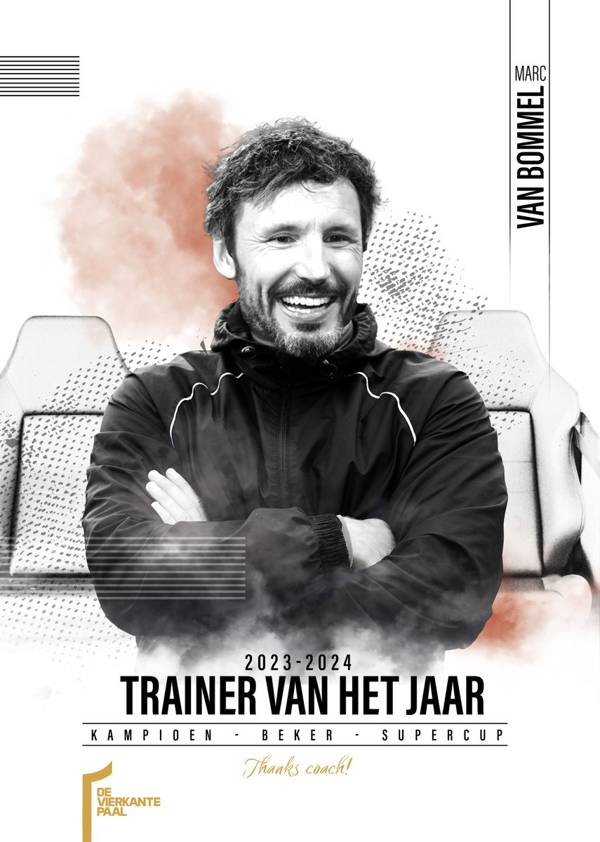 Congrats, @MarkvanBommel6 🥳

#TrainerVanHetJaar #GoudenSchoen2023 #COYR