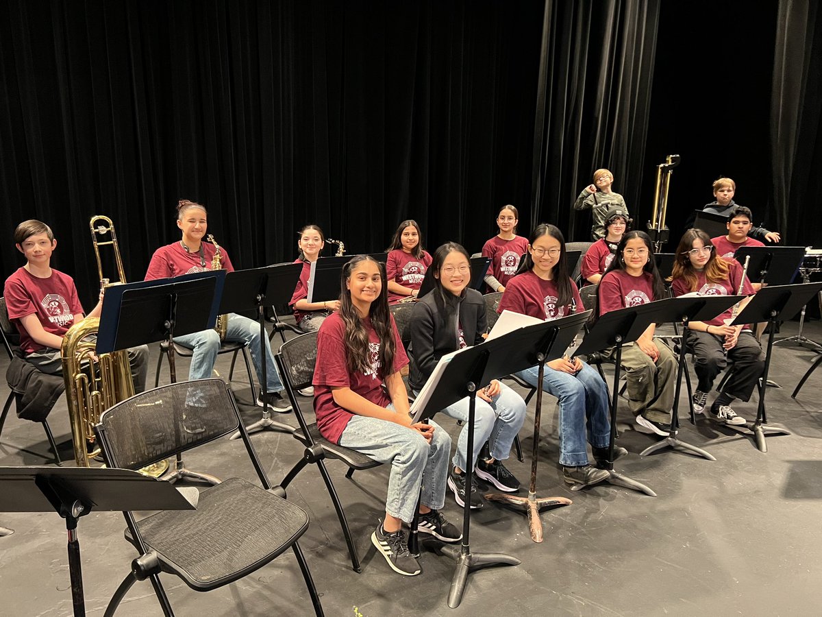 Our beginning Band’s first concert. They rocked it! 🎶🎼🎸🥁 <a href="/WWhighschool/">Westwood High School</a> <a href="/FMPSD/">Fort McMurray Public School Division</a>
