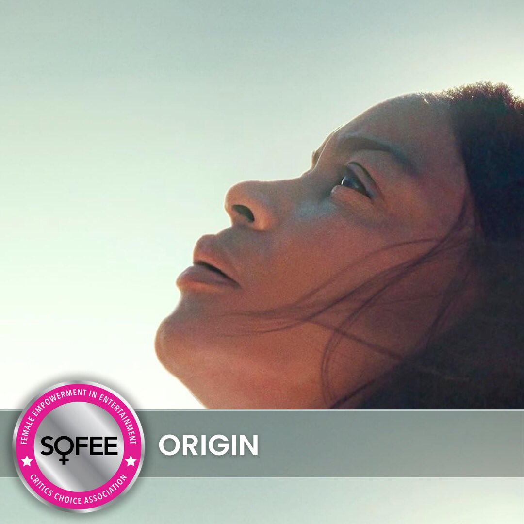 TeejFlix's tweet photo. #originmovie directed by @ava deservedly earns the coveted @CriticsChoice Women’s Committee #SOFEE Seal of Female Empowerment. See this powerful film. Read my review @AWFJ https://t.co/z5j1ZiQPfU