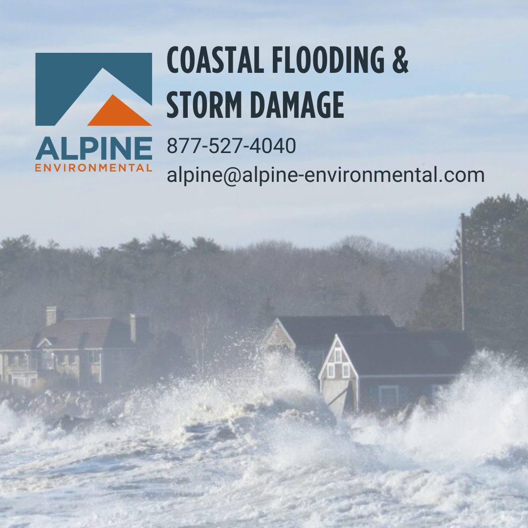 AlpineBoston's tweet image. If your property has been affected by the recent coastal flooding and storms, our teams are ready to help! We can open up and dry out your walls/floors before the mold even starts to grow, leaving your property safe and clean.☎️ 877-527-4040 or 📨 alpine@alpine-environmental.com