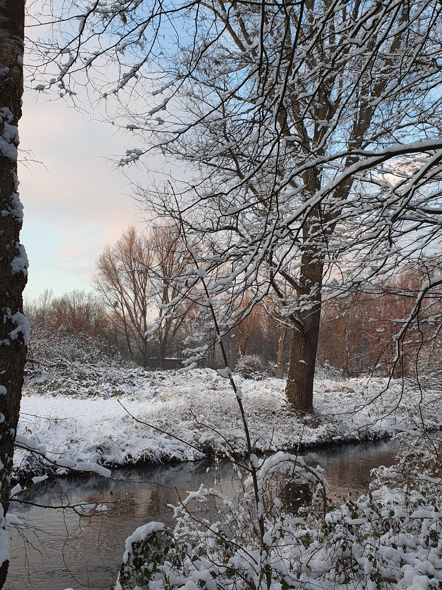 Auch der Sonnenuntergang und die Schneelandschaft haben ein echt schönes Farbenspiel gegeben🤩