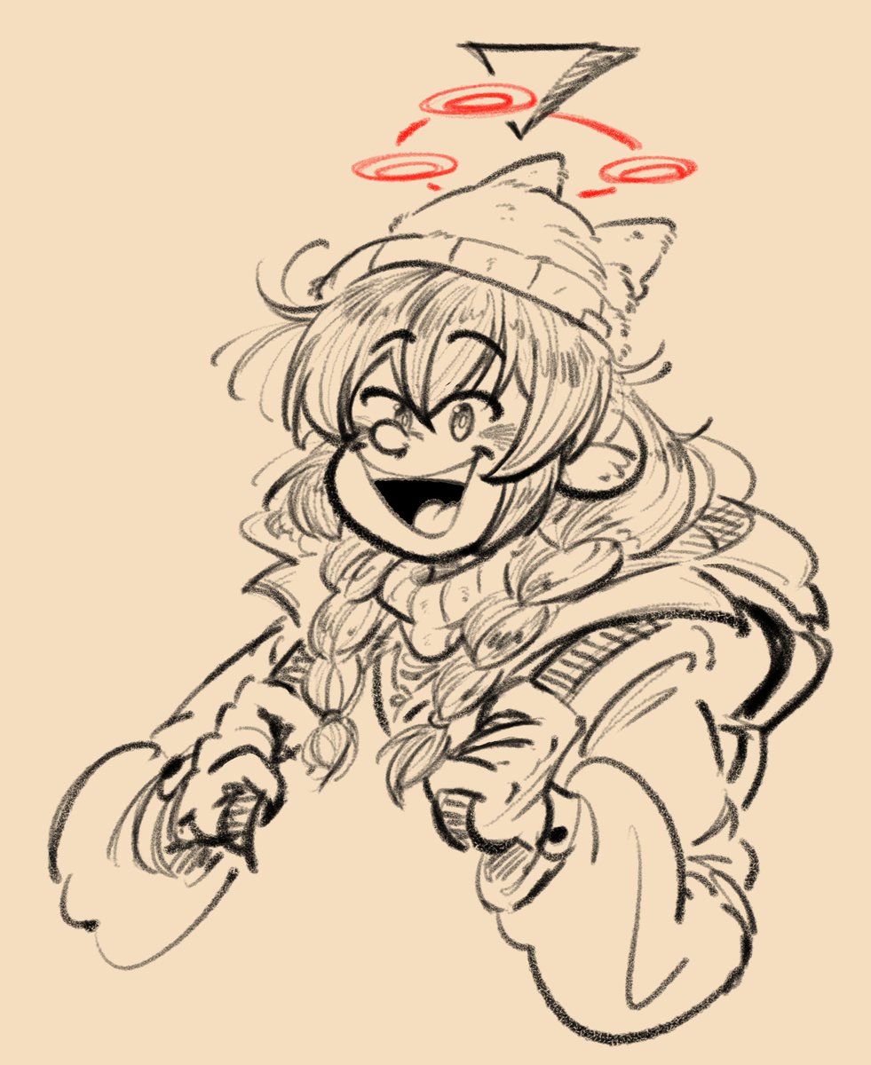 Currently a bit busy with a exam project so have this lil' Maki doodle I made not too long ago
#ブルアカ