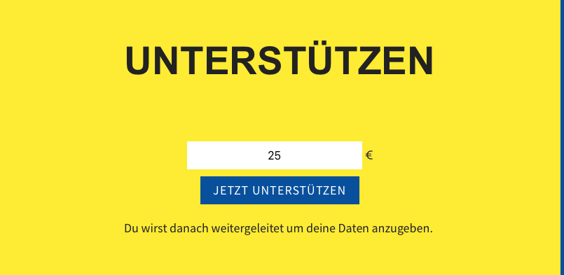Man muss neue Bewegungen unterstützen. 😂😂😂
Kleinvieh macht auch Mist. 
Fleissig mit machen, damit der Wahlkampf interessant wird. 
Grüsse an SPÖ gehen raus.