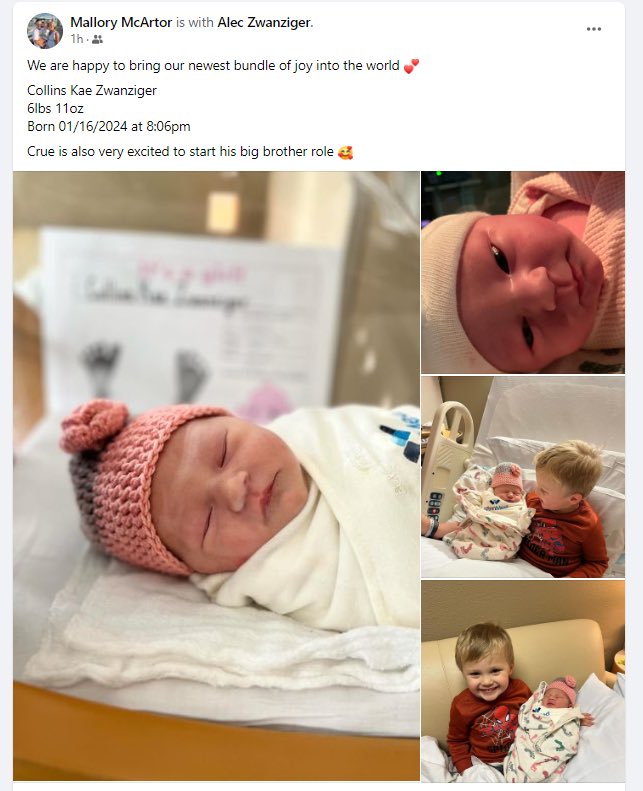 DecorahParkRec's tweet photo. CONGRATULATIONS to Mallory and Alec's newest bundle of joy, Collins! The newest Decorah Parks and Recreation member! Junior League, Soccer, and Biddy Basketball will be here before we know it 😁 @MalloryMcArtor @Alec_Zwanziger https://t.co/fRWEZEEpnc