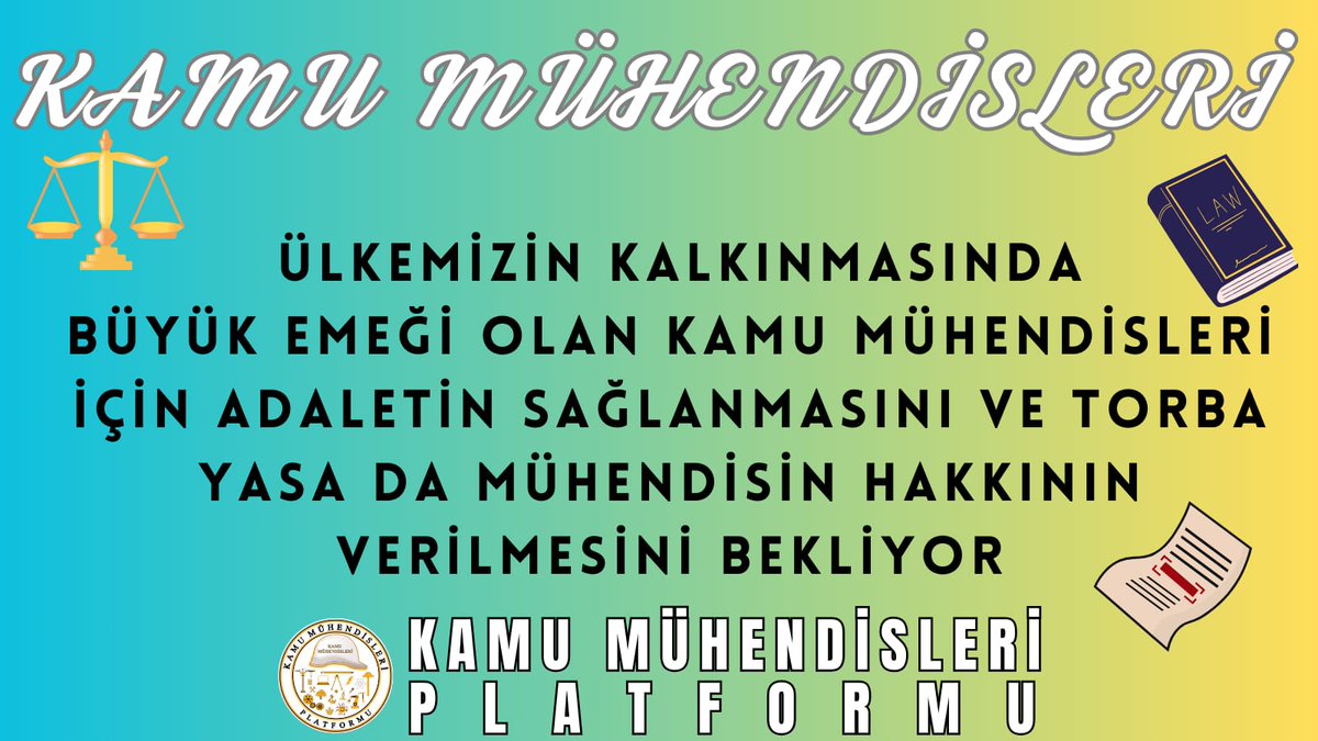 Pınar 🍃🌸 (@kubakpnar) on Twitter photo Devletin mühendisleri siz devlet büyüklerimizden adaletin sağlanmasını bekliyor
Kamu mühendislerinin mağduriyeti Torba Yasada giderilmelidir
<a href="/_cevdetyilmaz/">Cevdet Yılmaz</a>
<a href="/isikhanvedat/">Prof. Dr. Vedat Işıkhan</a>
<a href="/memetsimsek/">Mehmet Simsek</a>
<a href="/mehmedmus/">Dr. Mehmet Muş</a>
<a href="/avabdullahguler/">Abdullah Güler</a>
<a href="/ofatihsayan/">Dr. ÖMER FATİH SAYAN</a>
<a href="/ismailozdemirrr/">İsmail ÖZDEMİR 🇹🇷</a>
#TorbaMühendisinHakkı Devletin mühendisleri siz devlet büyüklerimizden adaletin sağlanmasını bekliyor
Kamu mühendislerinin mağduriyeti Torba Yasada giderilmelidir
<a href="/_cevdetyilmaz/">Cevdet Yılmaz</a>
<a href="/isikhanvedat/">Prof. Dr. Vedat Işıkhan</a>
<a href="/memetsimsek/">Mehmet Simsek</a>
<a href="/mehmedmus/">Dr. Mehmet Muş</a>
<a href="/avabdullahguler/">Abdullah Güler</a>
<a href="/ofatihsayan/">Dr. ÖMER FATİH SAYAN</a>
<a href="/ismailozdemirrr/">İsmail ÖZDEMİR 🇹🇷</a>
#TorbaMühendisinHakkı