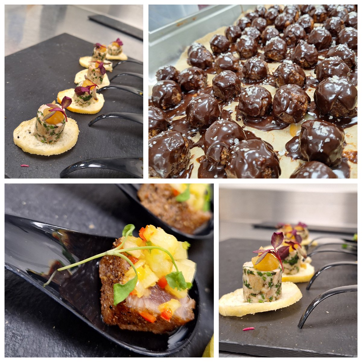 EatonSenior's tweet photo. Our great #Canapés event in @EatonSquareSch 

@Wayne_Newton1 @melrahaman @CharlieW0109 https://t.co/7LZ5aoMDNg