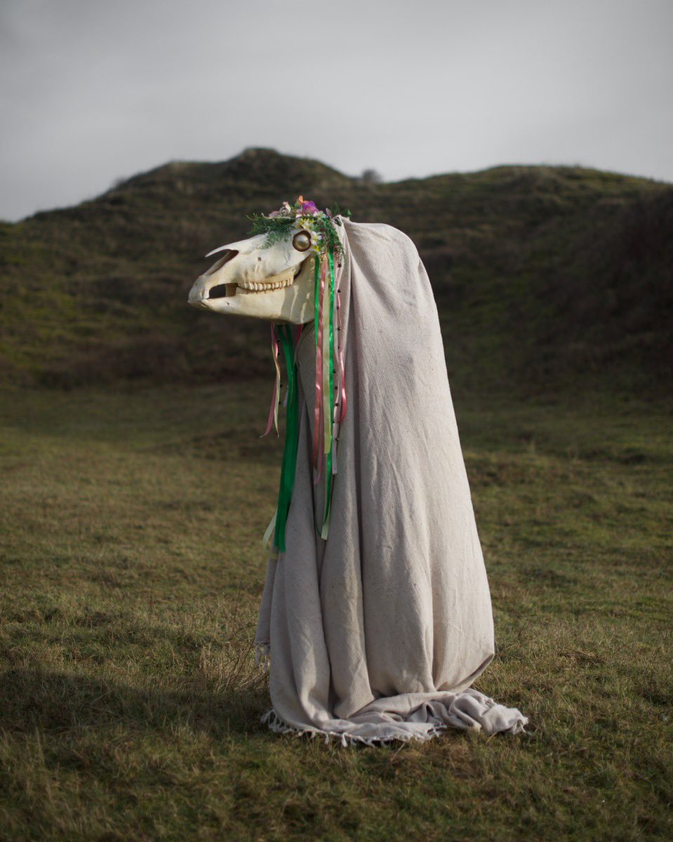 New work: Hark at the Hands of the Clock, which explores the Welsh landscape via the wanderings of the Mari Lwyd.