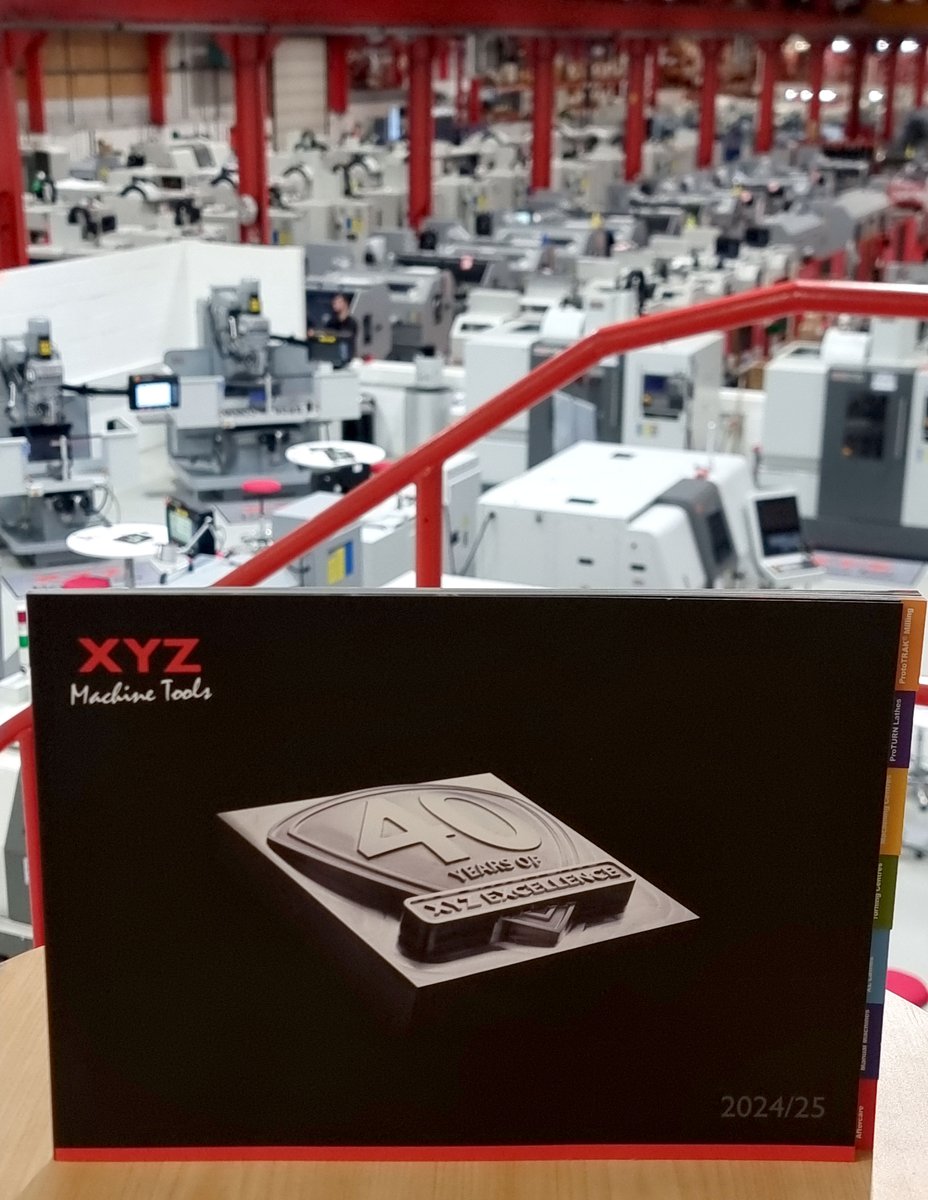 Do you have a copy of our NEW 2024/25 Brochure? With 70 pages full of over 60 high quality Machine Tools, you’re sure to find the perfect product to suit your production needs. Request your FREE copy today! – sales@xyzmachinetools.com #xyzmachinetools #newbrochure #machinetools