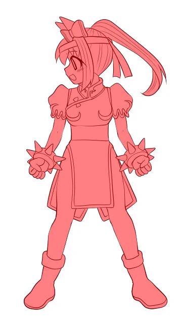 ウララちゃんこれから軽く色塗り#ウマ娘 #ハルウララ 