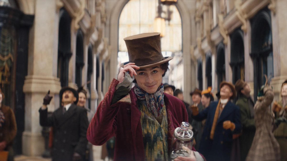 filmstories's tweet photo. You can watch Timothรฉe Chalametโs charming chocolatier in UHD as Wonka gets its home release in March. More on the 4K UHD, Blu-ray and DVD release here:
https://t.co/KBQFQlad97
#Wonka #HomeRelease #TimotheeChalamet #FilmStories https://t.co/IeDnGQpQ1f