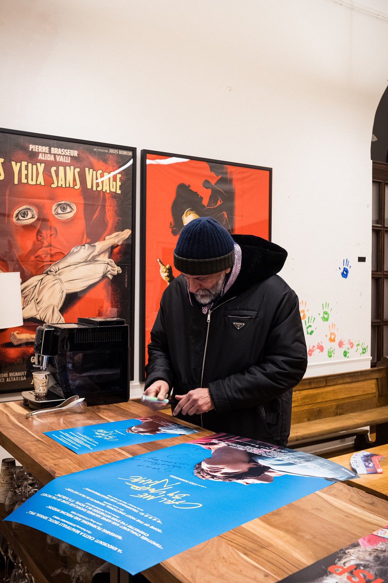 Luca Guadagnino and João Pedro Rodrigues Talk Cinema as part of the 'Luca Guadagnino Presents...' programme, moderated by Boyd van Hoeij and presented by the Cinémathèque Luxembourg • 12.01.2024 

📸 Mike Zenari