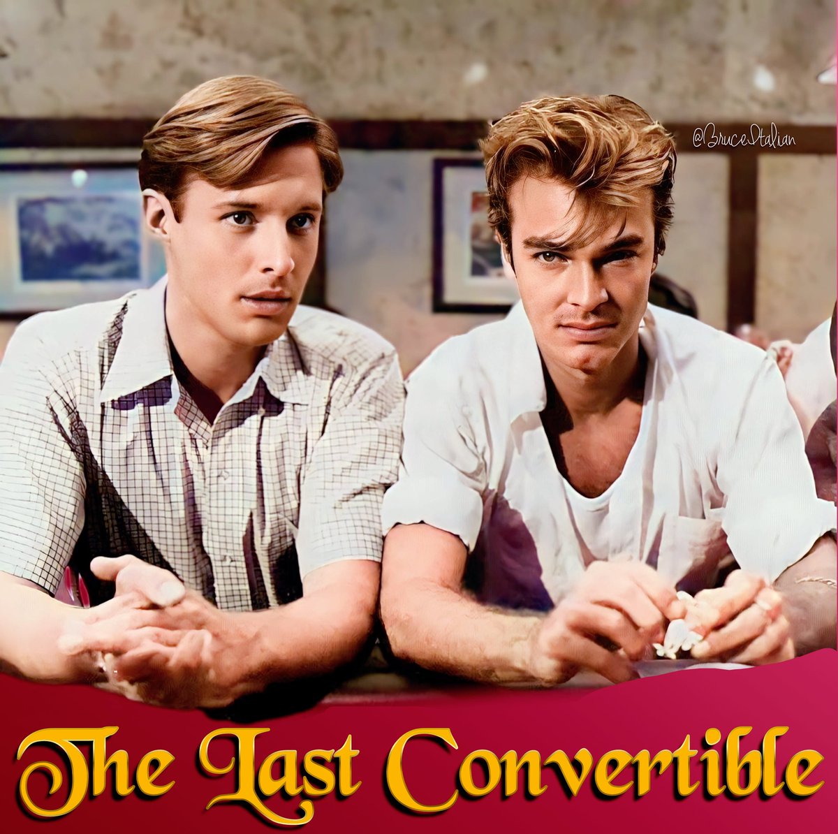 Bruce and #EdwardAlbert in the TV mini series 'The Last Convertible' (1979).
#BruceBoxleitner #PerryKing
#DeborahRaffin #thelastconvertible #NBC
#cadillaceldorado