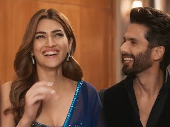 You can dance brilliance with @shahidkapoor and @kritisanon! #TBMAUJTrailerOutNow showcases their extraordinary talent, leaving us in awe of their magical synergy.