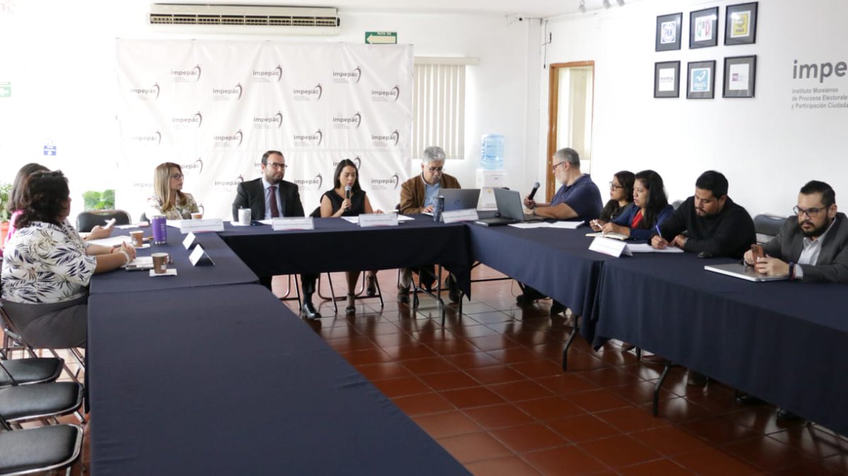 impepac's tweet photo. ℹ️ Se llevó a cabo mesa de trabajo de la Comisión de Pueblos y Comunidades Indígenas del CEE del #Impepac, en la que se abordó el informe respecto a las actividades realizadas para la entrega del Catálogo de Sistemas Normativos de los Pueblos y Comunidades Indígenas del estado. https://t.co/TpwKNHOVGD