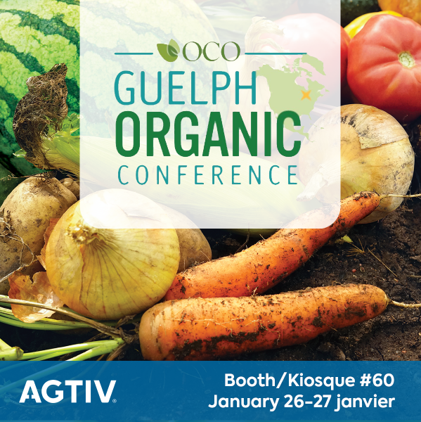Join us at <a href="/GuelphOrganic/">Guelph Organic Conference</a> and discover the benefits of using AGTIV® biological inoculants!

*

Rejoignez-nous à la Guelph Organic Conference et découvrez les avantages de l'utilisation des inoculants biologiques #AGTIV!

#goc2024