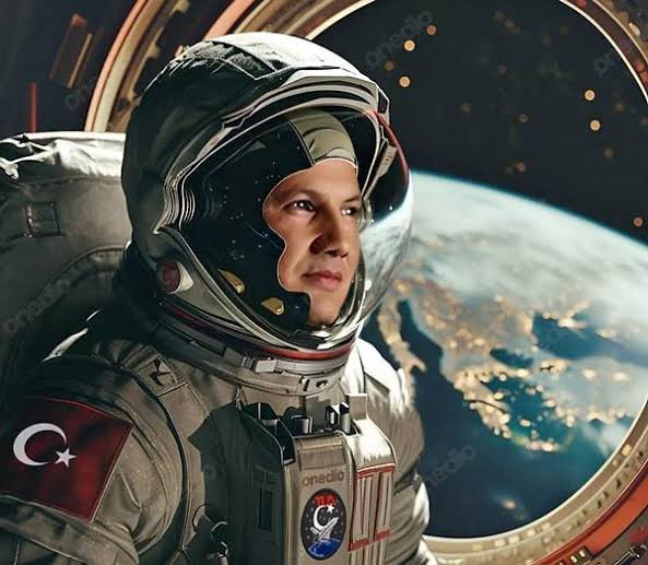 HaberReport's tweet photo. Sanayi ve Teknoloji Bakanı Mehmet Fatih Kacır, Alper Gezeravcı’ya: 

“Ayağına asteroid değmesin!” https://t.co/dW7nsUEitX