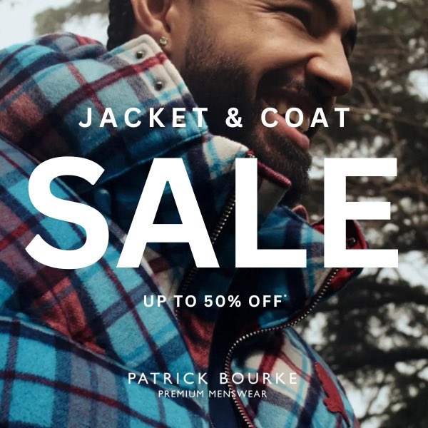 BEAT THE CHILL ⚠️

Jackets and coats are now up to 50% OFF in-store and online.

Don’t miss out on the biggest sale of the year and shop now online at: bit.ly/3u1qWHN

Free nationwide delivery on all orders over €85! 🚚

#wintersale #halfprice #jacket #ootd #menswear