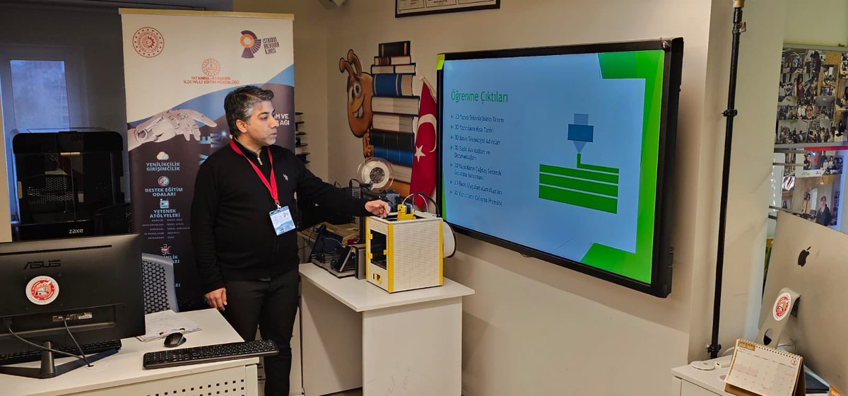 İSTKA tarafından desteklenen,Ataşehir İlçe Milli Eğitim Müdürlüğü kapsamında yürütülen Tasarım ve Mentor Ağı projemizin Mentor Öğretmen Eğitici Eğitimi Faaliyetlerinden 3D Modelleme Eğitimi tamamlanmıştır
<a href="/tcmeb/">Millî Eğitim Bakanlığı</a> <a href="/Yusuf__Tekin/">Yusuf Tekin</a> <a href="/istanbulilmem/">İstanbul İl Millî Eğitim Müdürlüğü</a> <a href="/MucahitYentur/">Murat Mücahit Yentür</a> <a href="/istkaorgtr/">İSTKA</a> <a href="/iyildirim58/">ismail yıldırım 🇹🇷</a>