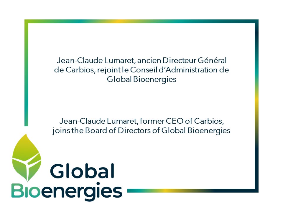 Global Bioenergies tweet media