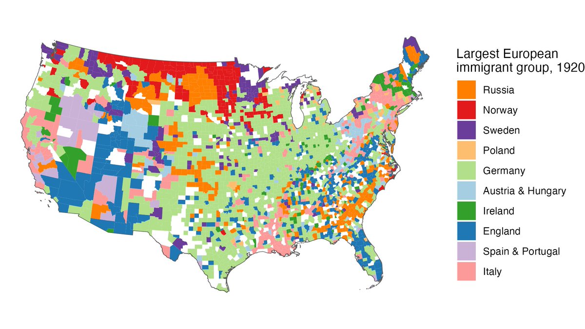 Ever wonder why so many Norwegians ended up in Minnesota? Or Azoreans in Central California? Or Vietnamese in Louisiana? Our new working paper introduces “climate matching” as a driver of migration.