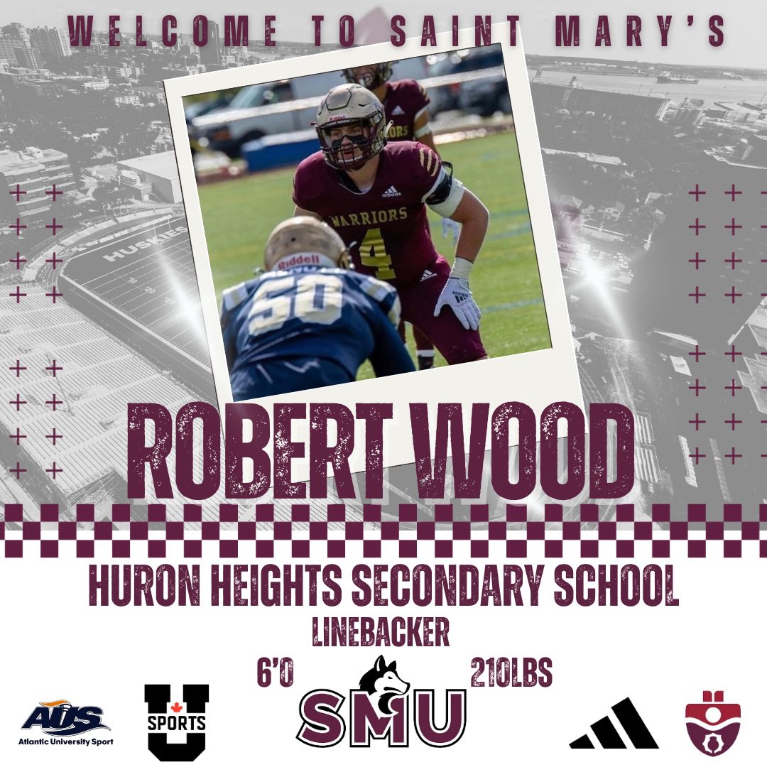 The Saint Mary’s Huskies Football program is excited to announce the commitment of Robert Wood!