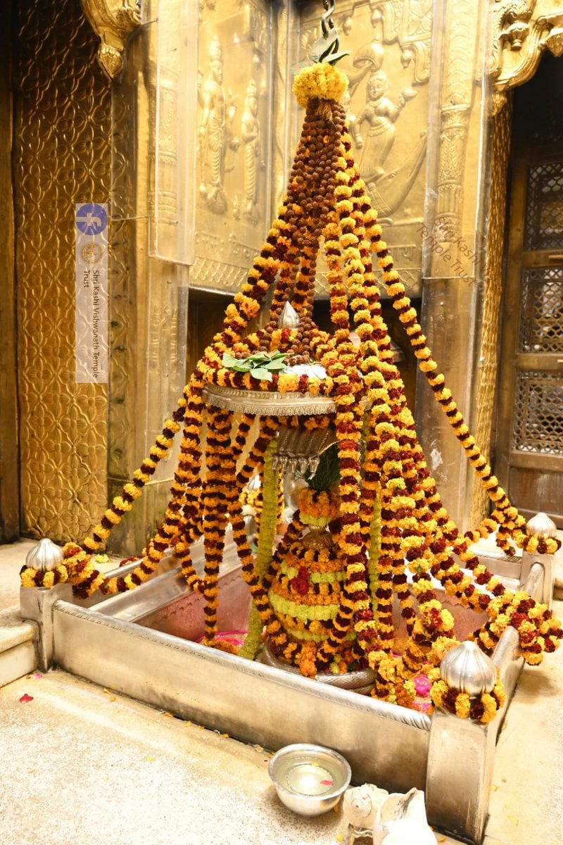 ShriVishwanath's tweet photo. दिनांक 18-01-2024 को श्री काशी विश्वनाथ मंदिर में शयन आरती के भव्य दर्शन  #ShriKashiVishwanath #Shiv #Mahadev #Baba #Temple #Darshan #Blessings #BhogAarti #Varanasi #Aarti #Kashi #Jyotirlinga #VishwanathDham https://t.co/SIg1PGuYmC