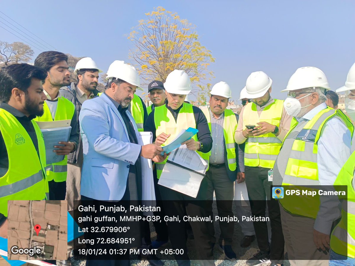 PRMSC_Official's tweet image. Mr. Asadullah, the Project Director of PRSWSSP, conducted a visit to oversee the ongoing construction works on Overhead Reservoir, Tubewells, and Sewerage Treatment Plants sites in three villages (Ghai, Makhiyal, and Gufanwala) of Tehsil Kallar Kahar.
#PRMSC  #lgcd #Pakistan